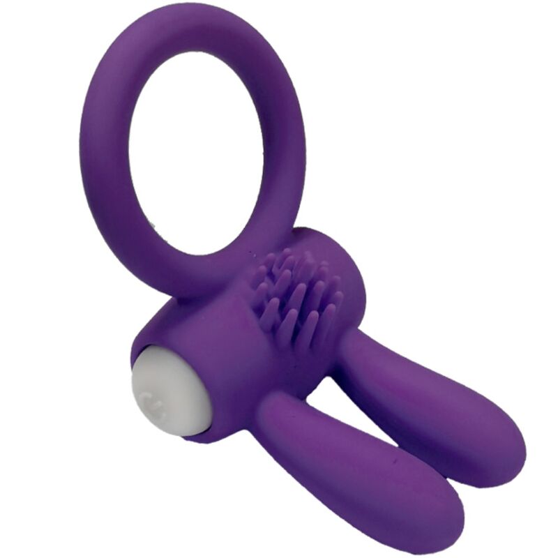 Anneau Vibrant Silicone Mr Bunny - Stimulation Clitoridienne - Armony