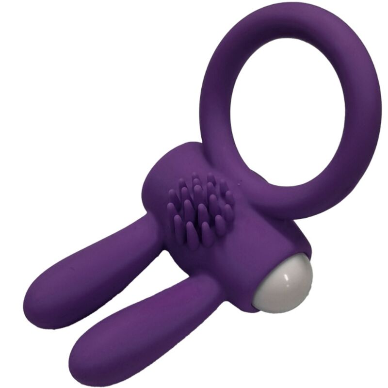 Anneau Vibrant Silicone Mr Bunny - Stimulation Clitoridienne - Armony