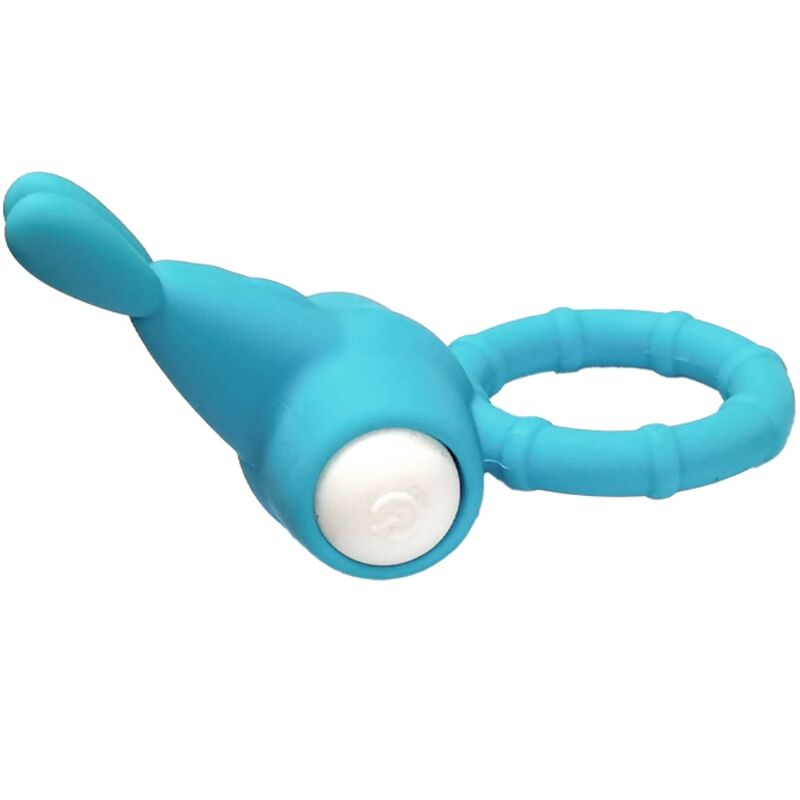 Anneau Vibrant Silicone Ms Bunny - Design Lapin Couple - Armony