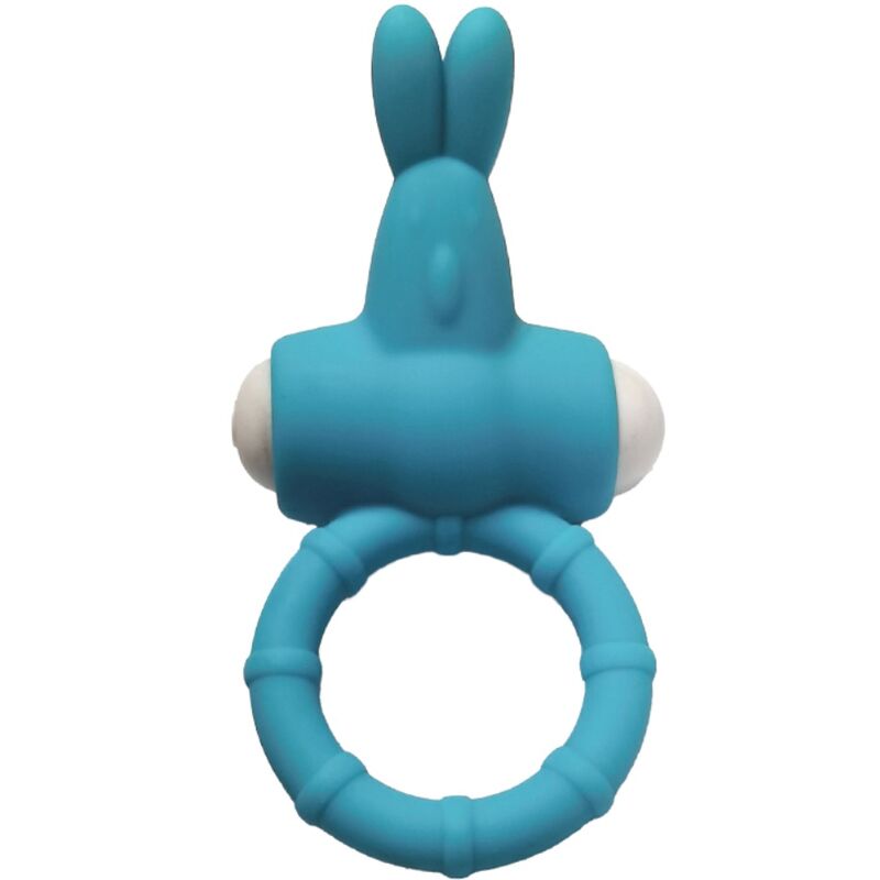 Anneau Vibrant Silicone Ms Bunny - Design Lapin Couple - Armony