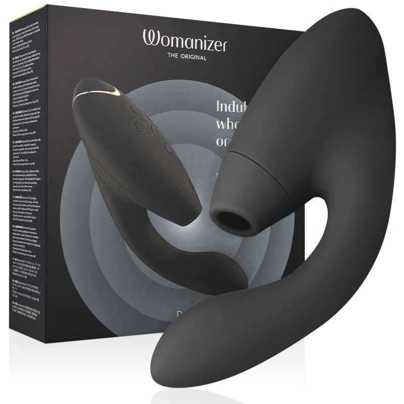 Stimulateur Double Womanizer Duo 2 - Pleasure Air et Point G - 14 Intensités