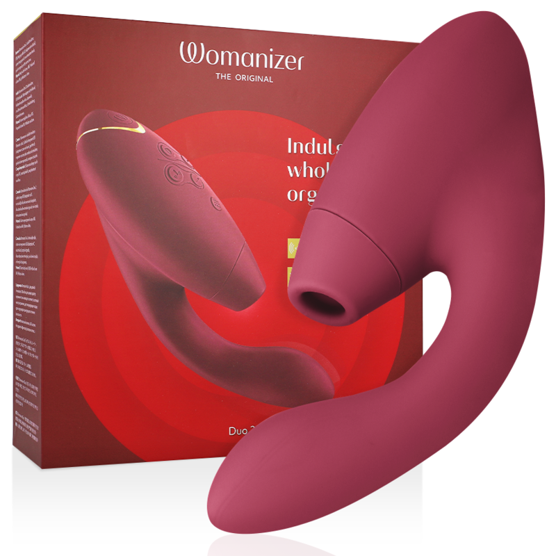 Stimulateur Double Womanizer Duo 2 - Pleasure Air et Point G - 14 Intensités