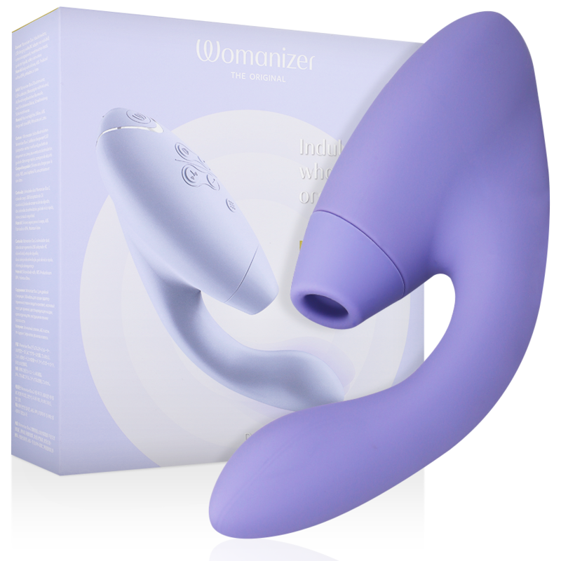 Stimulateur Double Womanizer Duo 2 - Pleasure Air et Point G - 14 Intensités