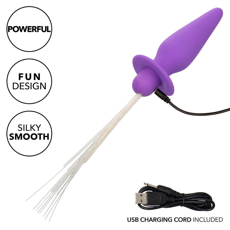 Plug Anal Vibrant Southern Lights - Lumineux 10 Modes - CalExotics