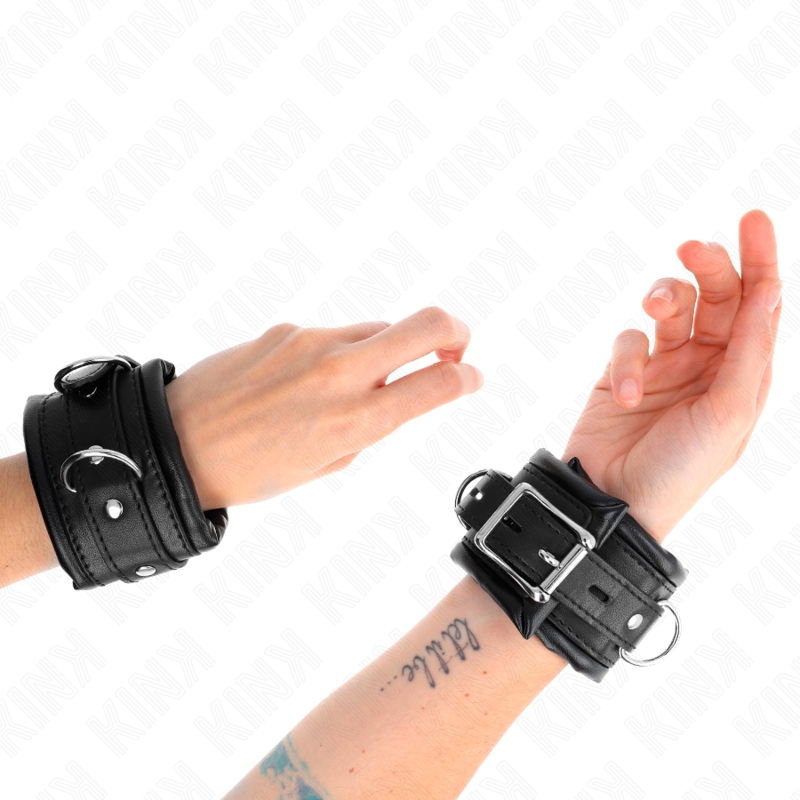 Menottes BDSM Fourrure Douce Réglables 20-30 cm - Kink