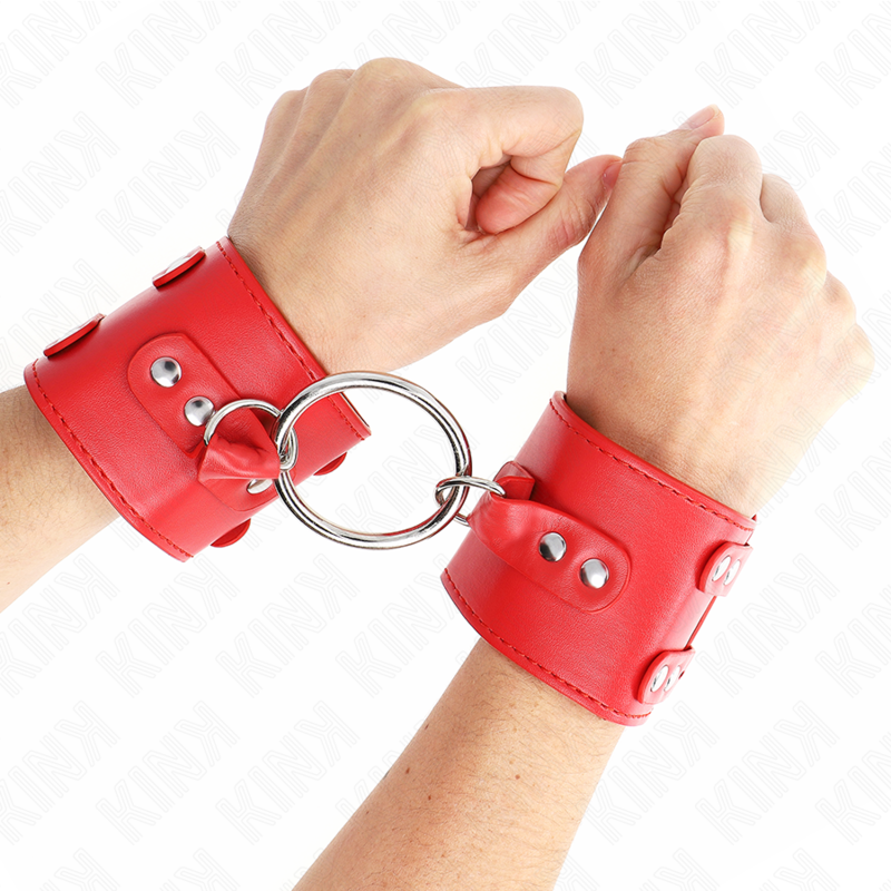 Menottes BDSM Réglables Anneau  17-22 cm - Kink