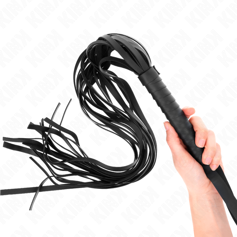 Fouet BDSM Manche Court Queue Souple 70 cm - Kink