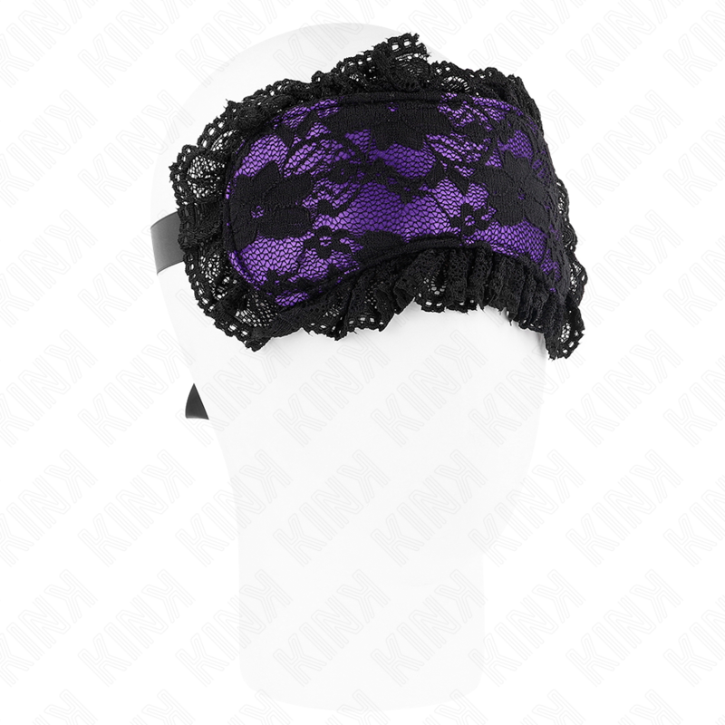 Masque Dentelle Bandeau Yeux Modèle 1 Jeux de Rôle - Kink Masked Allure