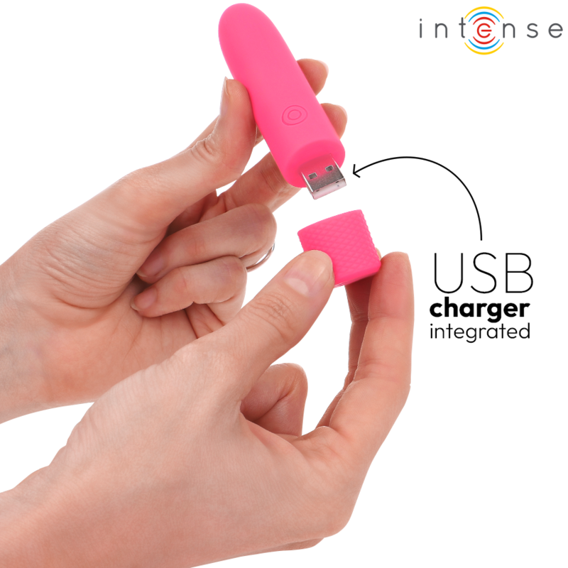Mini Vibromasseur Bullet Symone - 8 Modes Rechargeable - Intense