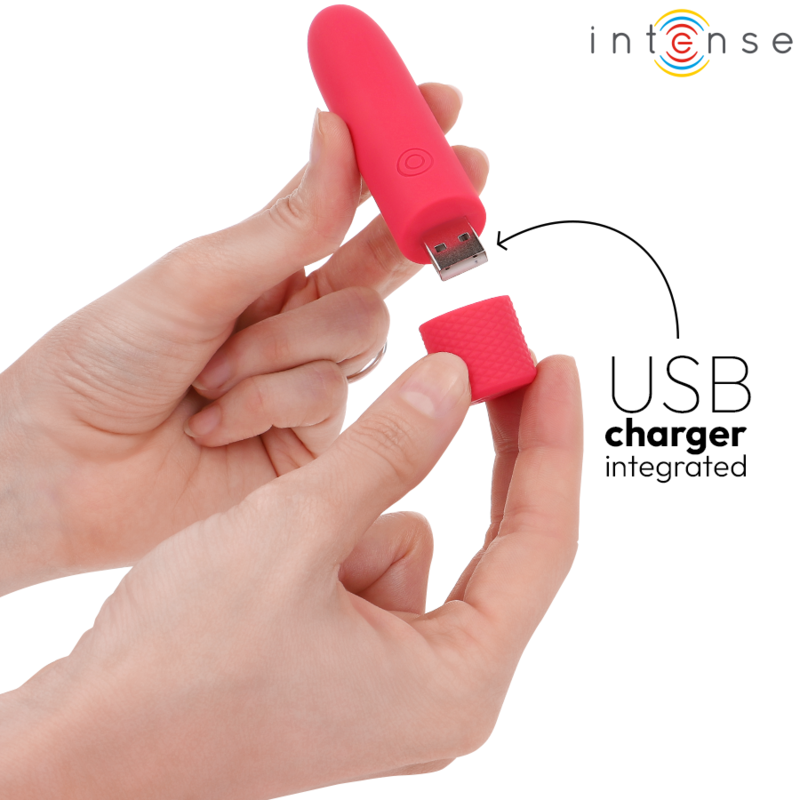 Mini Vibromasseur Bullet Symone - 8 Modes Rechargeable - Intense