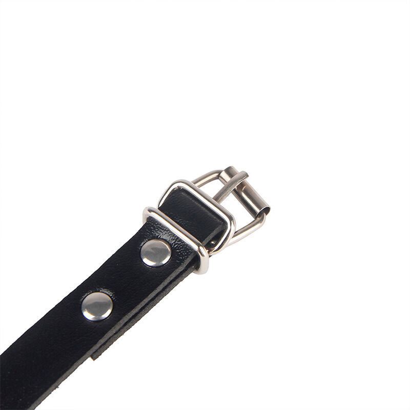 Menottes et Ceinture de Bondage Cuir Vegan Ajustables - Subblime