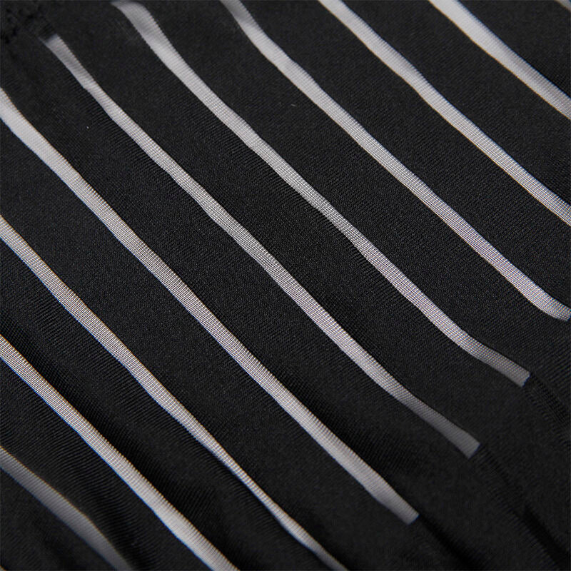 Body Sexy Porte-Jarretelles Intégré Nylon Stretch Noir - Subblime