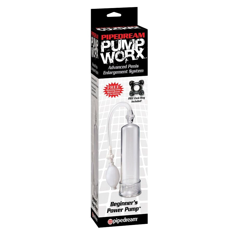Pompe à Pénis Manuelle Beginners Power Pump Débutant - Pump Worx