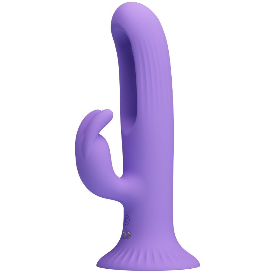 Vibromasseur Rabbit Killmoulis Fonction Langue 12 Modes Rechargeable - Pretty Love