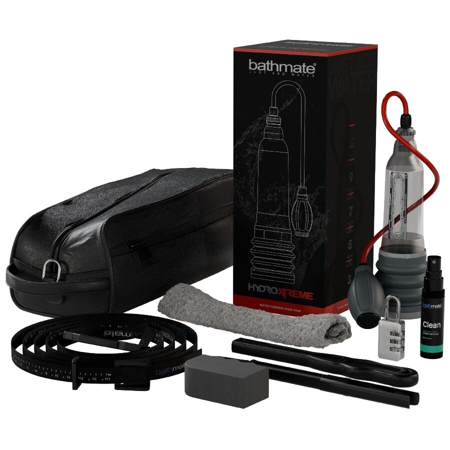 Pompe à Pénis Hydraulique Hydroxtreme Kit Complet 8 Modèles - Bathmate