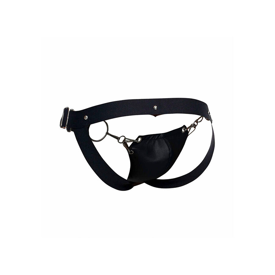 Jockstrap Dngeon Snap Boutons-Pression Ouvert à l'Arrière - Mob