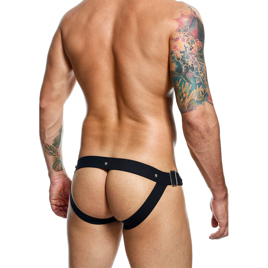 Jockstrap Dngeon Snap Boutons-Pression Ouvert à l'Arrière - Mob