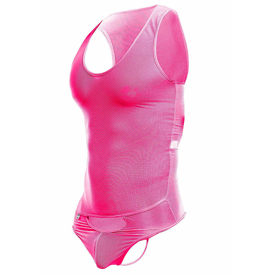 Body Transparent Bretelles Fines Échancré L/XL 3 Coloris - Mob