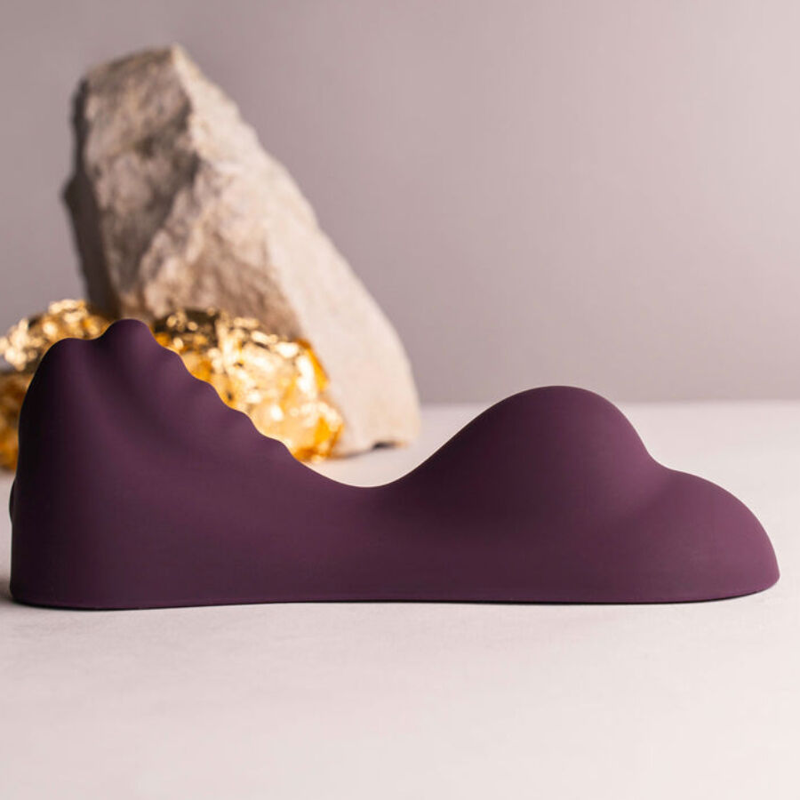 ROCKS-OFF - VIBRATEUR ASSIS VIOLET RUBY GLOW