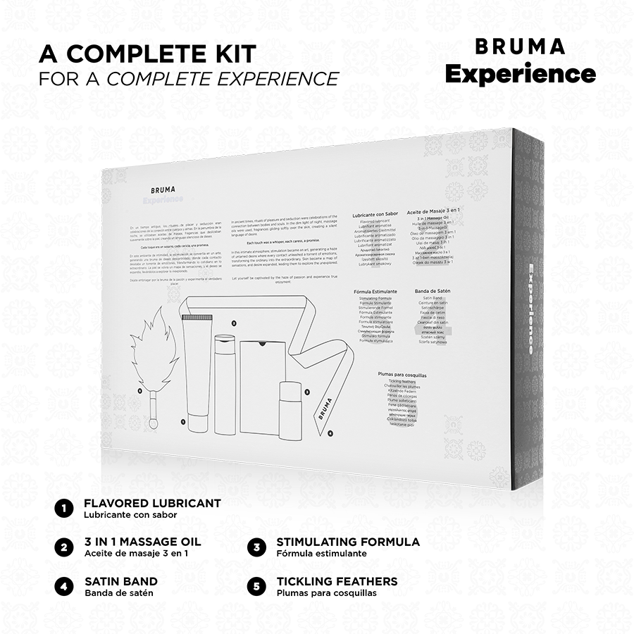 BRUMA XPERIENCE - PACK TENTATION PINA COLADA DOUCE AVEC AMPLIFICATEUR D'ORGASME