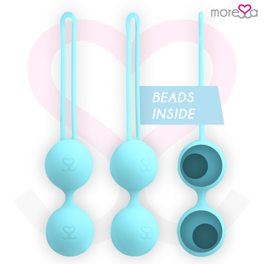 Boules de Geisha Osian Two Silicone Premium Double Bille - Moressa