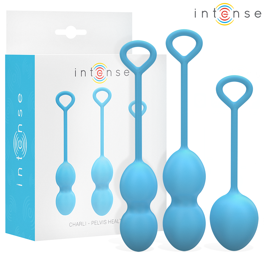 Kit 3 Boules de Geisha Charli Progressif Silicone Médical - Intense