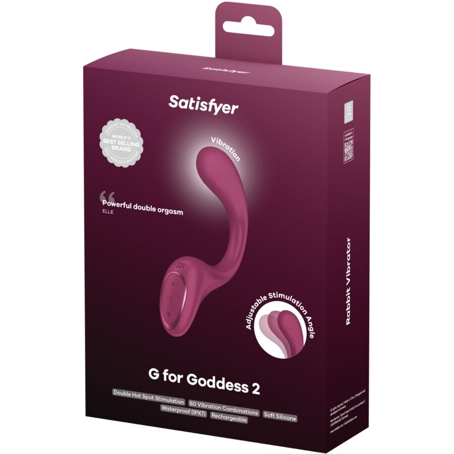Vibromasseur Rabbit G For Goddess 2 - Satisfyer