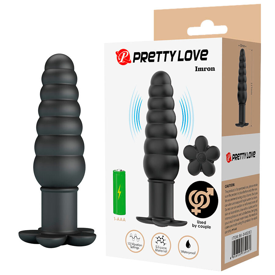 Plug Anal Vibrant Imron 10 Modes Stimulation Prostate Silicone - Pretty Love