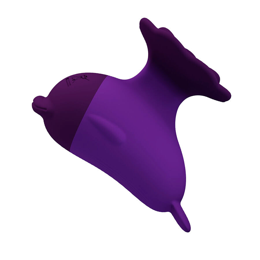 Mini Vibromasseur Dauphin Dolphin avec Clip 7 Modes Étanche - Pretty Love