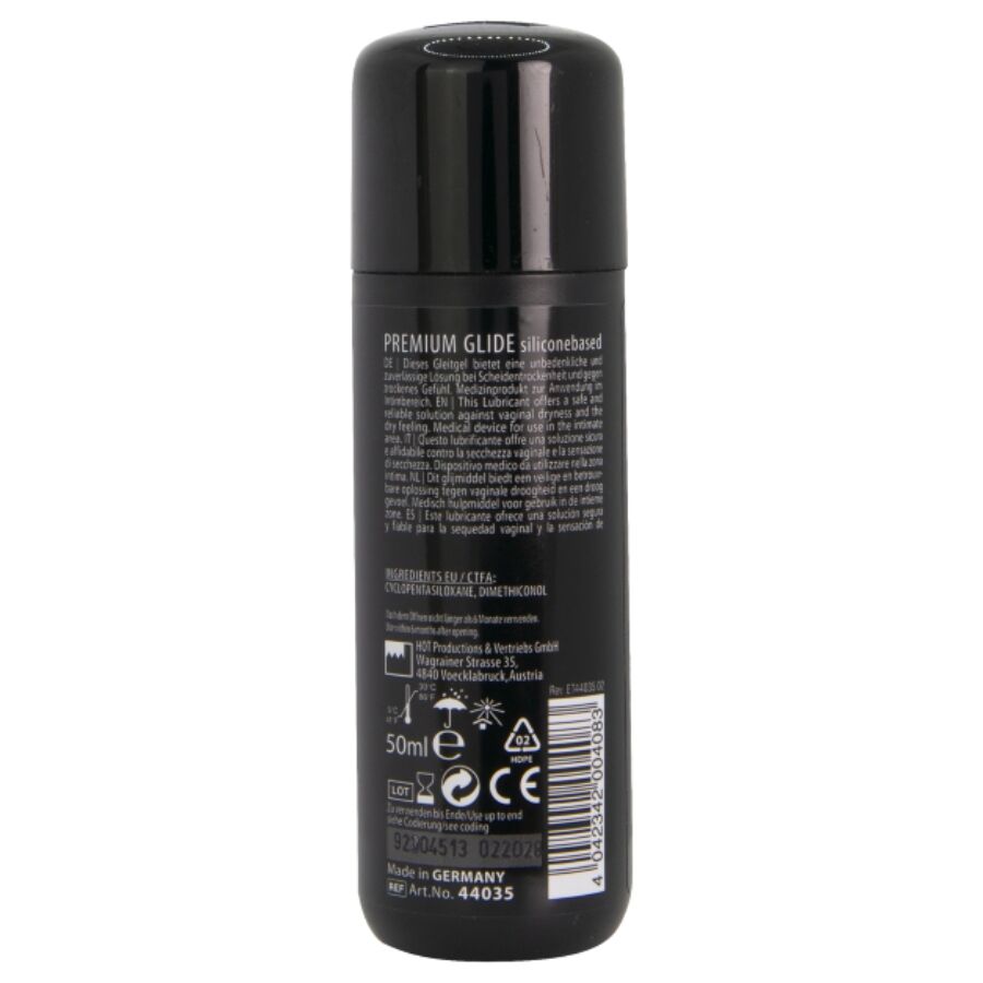 Lubrifiant Silicone Premium Longue Durée 3 Contenances - Hot