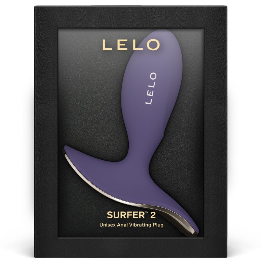 Plug Anal Vibrant Surfer 2 Unisexe Silicone Rechargeable - Lelo