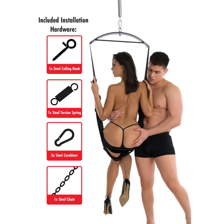 Balançoire Sexuelle Suspendue Anchor Lovers Rotation 360° - Hidden Desire