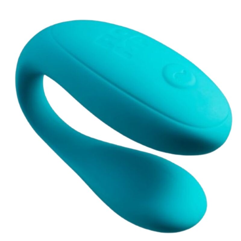 Cockring Vibrant Join Turquoise Étanche 6 Intensités 4 Modes - Romp