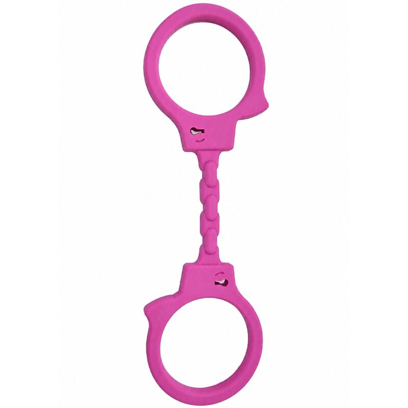 Menottes BDSM Silicone Souple Ajustables Confortables - Diablo Picante