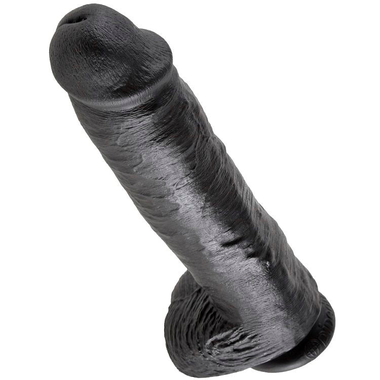 Gode Réaliste Testicules Ventouse Multivitesse - King Cock