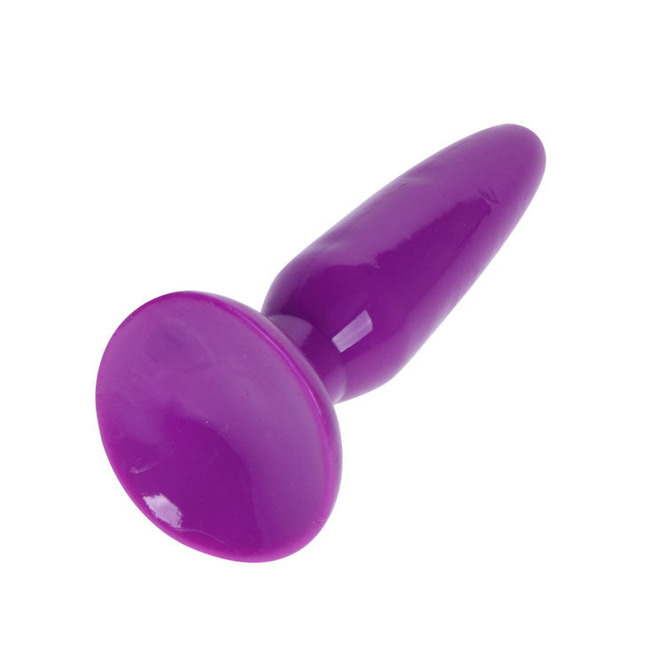 Plug Anal Ventouse Conique - Gélatine Souple 3 Coloris - Baile