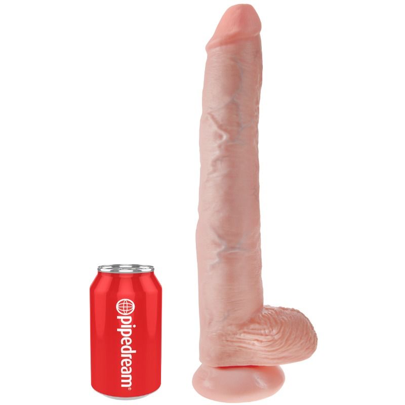 Gode Réaliste avec Testicules Ventouse - King Cock