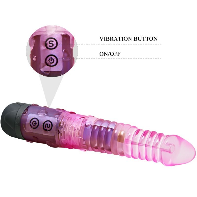 Vibromasseur Lover Silicone Doux Multi-Vitesses - Baile