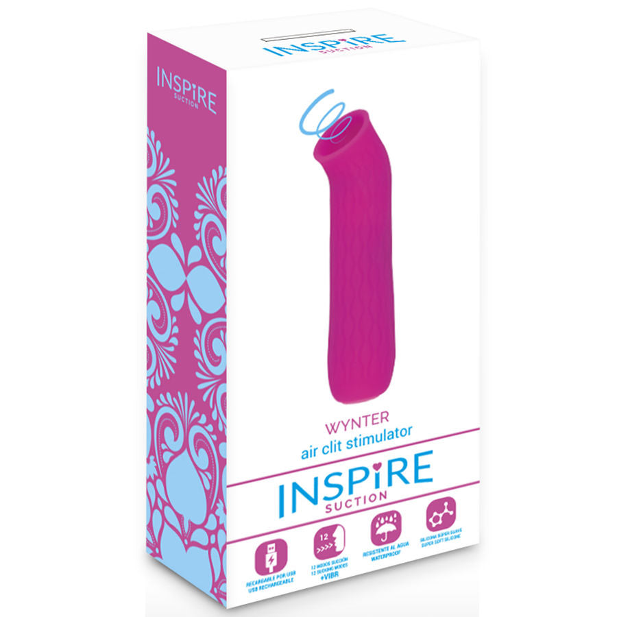 Stimulateur Aspiration Clitoridien Winter 12 Fonctions Mémoire - Inspire