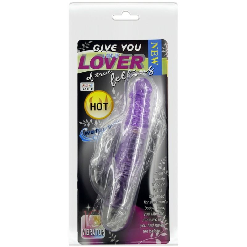 Vibromasseur Lover Silicone Doux Multi-Vitesses - Baile
