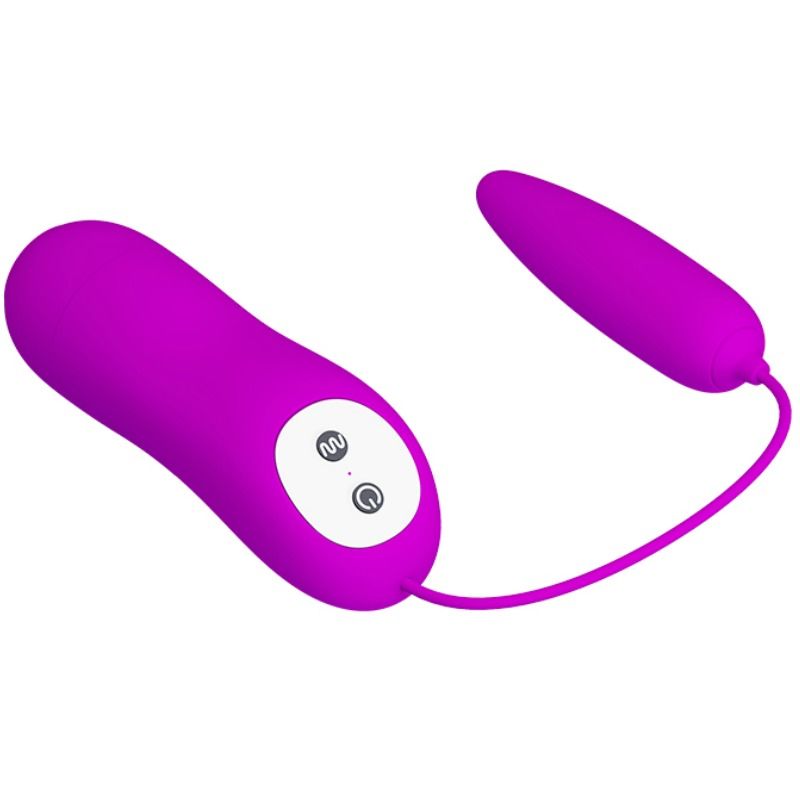 Œuf Vibrant Harriet Silicone Double Usage 12 Modes - Pretty Love