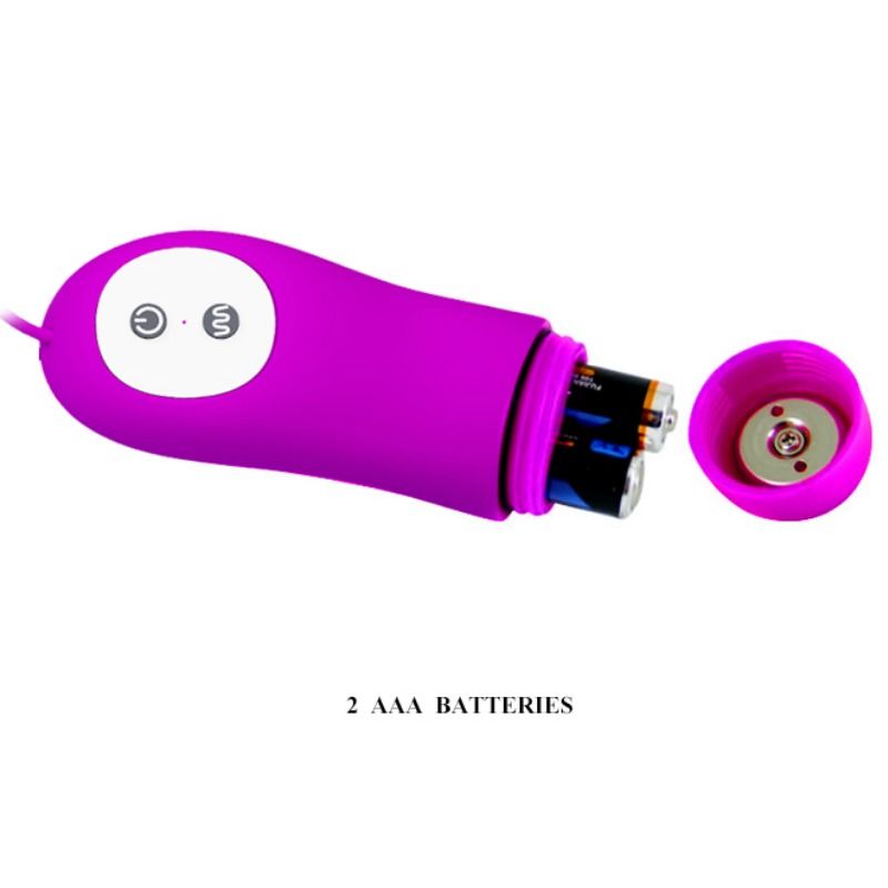 Œuf Vibrant Harriet Silicone Double Usage 12 Modes - Pretty Love