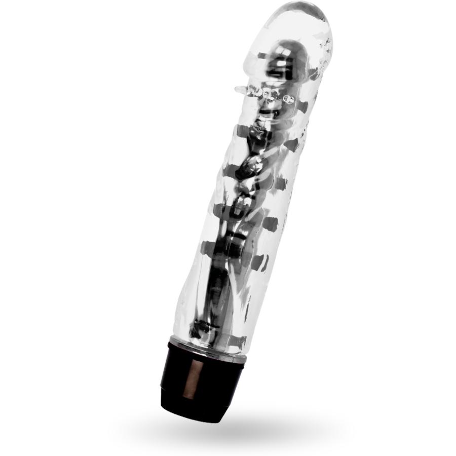 Vibromasseur Axel Jelly - TPE Platine Ergonomique Étanche - Glossy