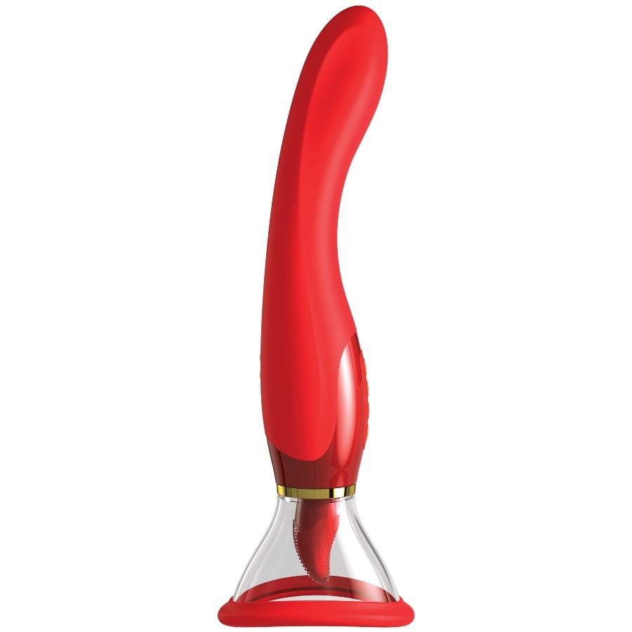Stimulateur Clitoridien Ultimate Pleasure Édition Or 24K Succion & Langue - Fantasy