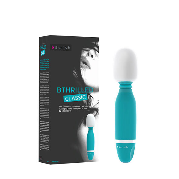 Vibromasseur Wand Bthrilled Classic Silicone 5 Modes - B Swish
