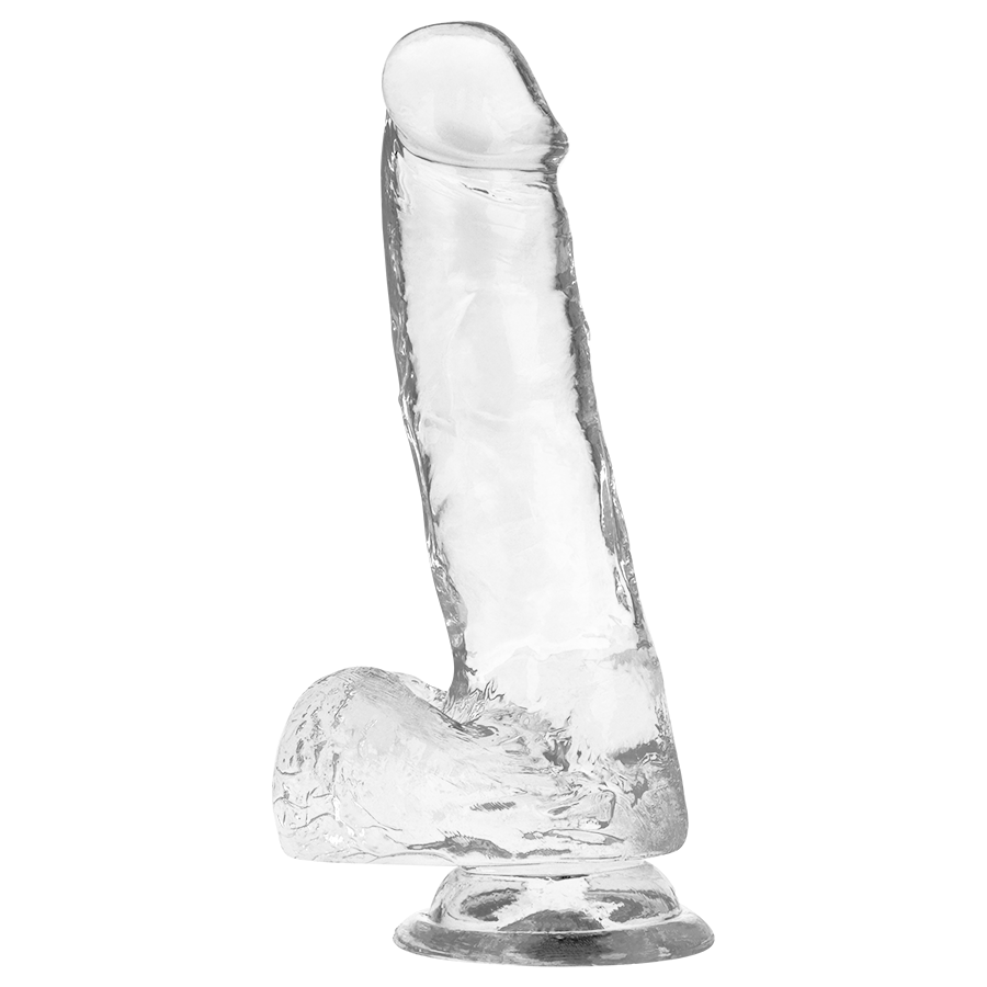 Gode Réaliste Bite Transparente Ventouse Veiné 4 Tailles - X Ray
