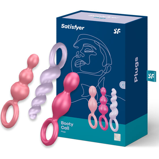 Kit 3 Plugs Anaux Progressifs Silicone Hypoallergénique - Satisfyer