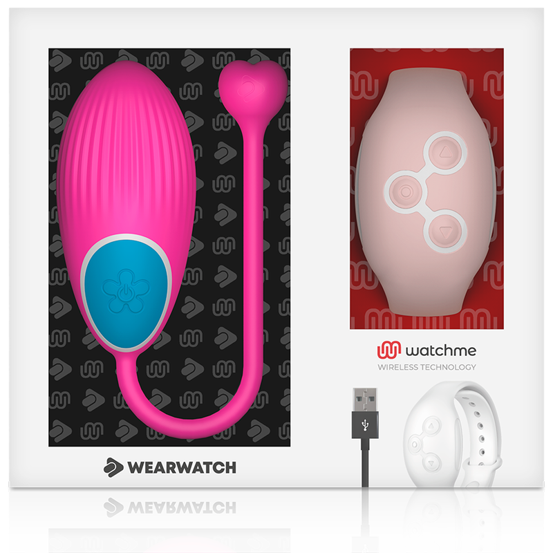 Œuf Vibrant Connecté + WatchMe Télécommande Montre Discrète - Wearwatch