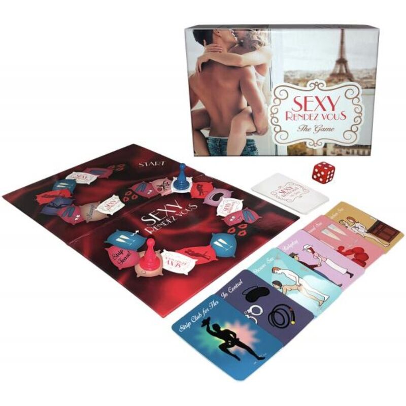 Jeu Coquin Rendez-Vous Pour Deux Plateau et Cartes Sensuelles - Kheper Games
