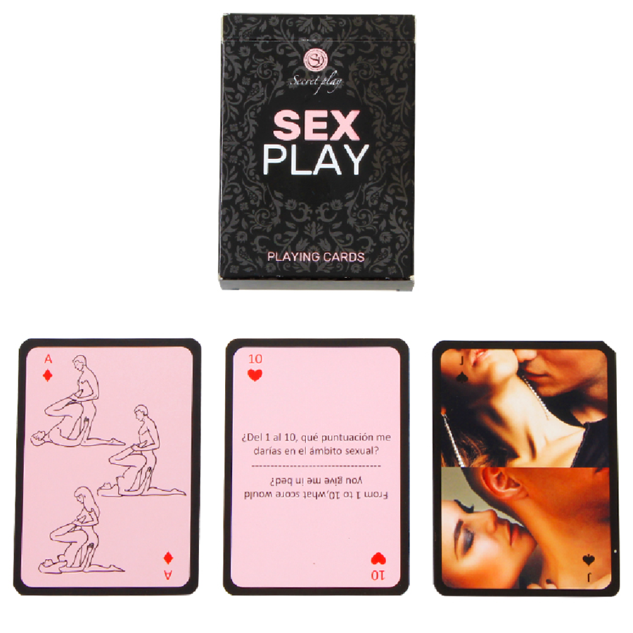 Jeu de Cartes Coquin Sex Play - Secretplay